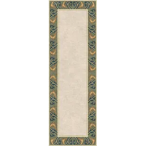 Stickley Designer Rugs Voysey Border Rug 2'9" X 8' Runner