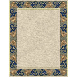 Stickley Designer Rugs Voysey Border Rug 8' X 10'