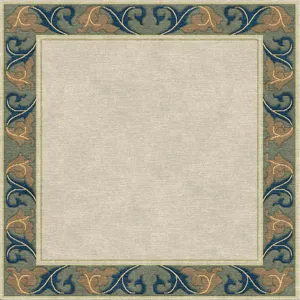 Stickley Designer Rugs Voysey Border Rug 10' X 10' Square