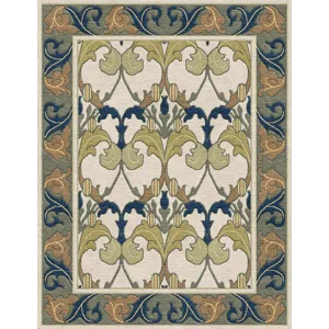 Stickley Designer Rugs Voysey Botanical Rug 4' X 6'