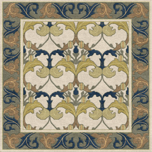 Stickley Designer Rugs Voysey Botanical Rug 10' X 10' Square