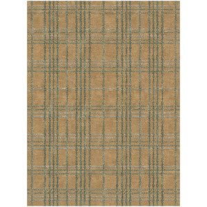 Stickley Whipstitch Plaid Rug 6' X 9'