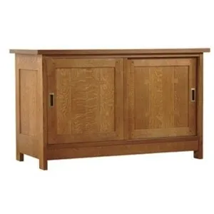 Sliding Door TV Console