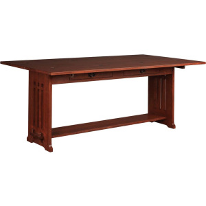 Mission Flip-Top Harvest Table Oak