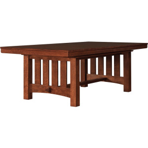 Mission Grande Trestle Table Oak