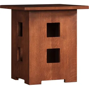 Mission Limbert Tabouret Table Oak