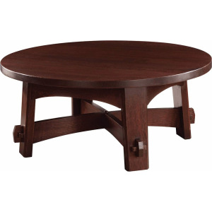 Mission Commemorative Coffee Table With Swivel Oak