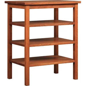 Mission Tier Table Oak