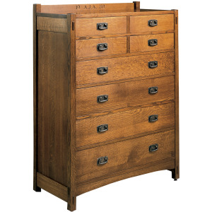 Mission Chest Oak