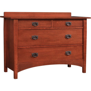 Harvey Ellis Single Dresser Oak