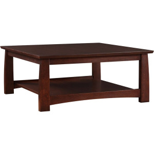 Highlands Square Cocktail Table Oak
