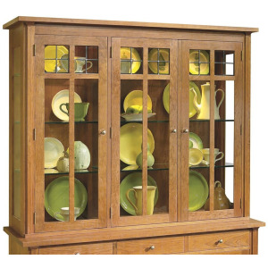 Harvey Ellis Three-Door China Top Cherry
