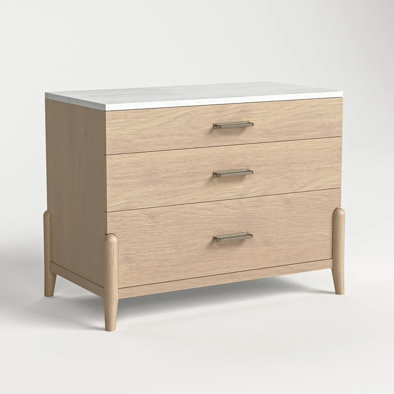 Portfolio 120 Lucerne 3-Drawer Nightstand
