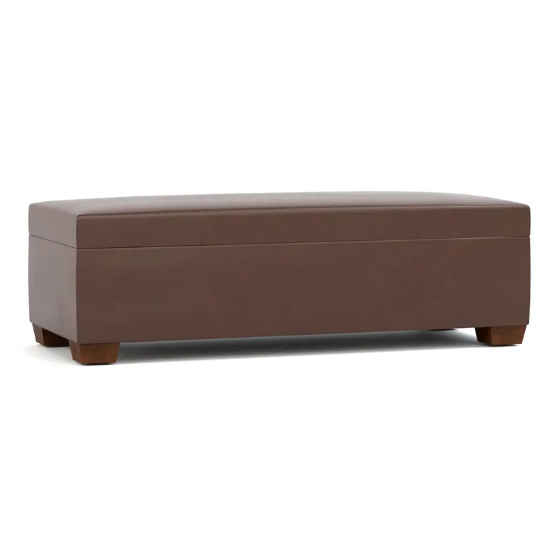 Stickley Fine Upholstery Durant Storage Ottoman