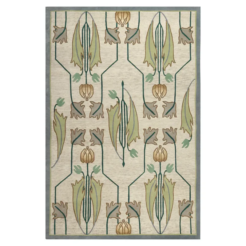 Designer Rugs Rennie Tulip Rug Ivory 4' X 6'