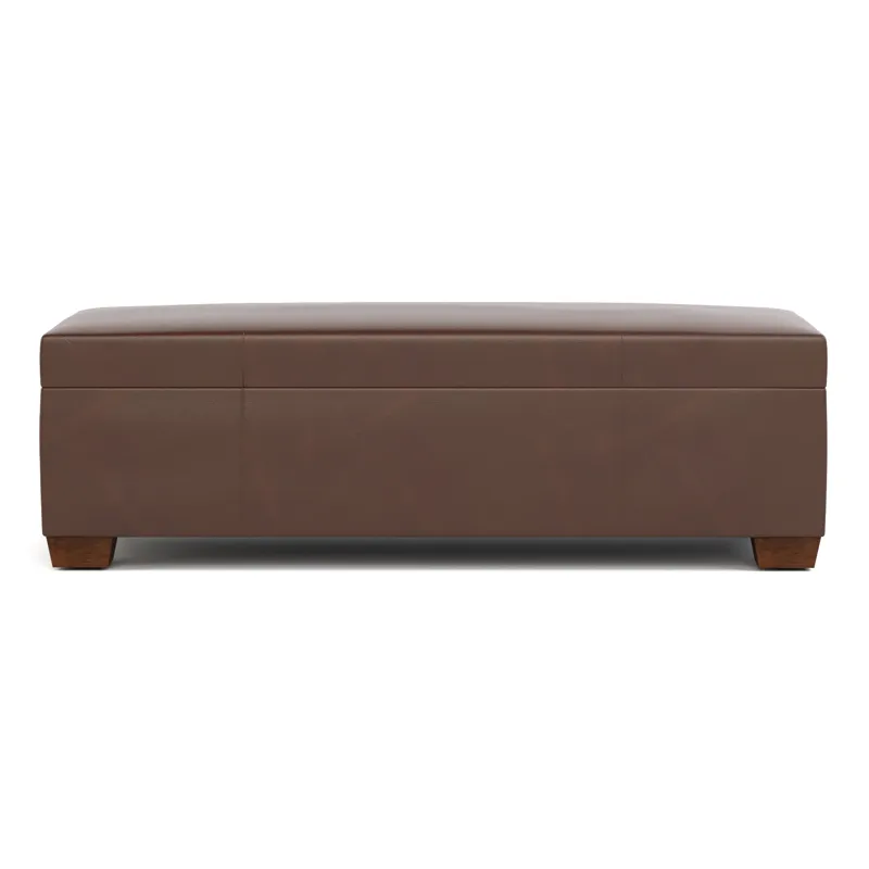 Stickley Fine Upholstery Durant Storage Ottoman