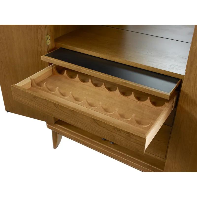 Martine Arced Bar Cabinet