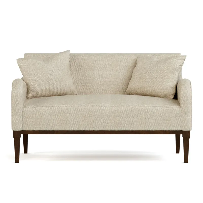 Hudson Valley 55-Inch Settee Maple