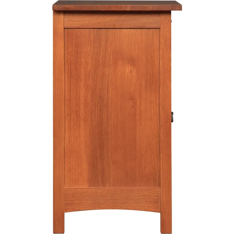 Mission Cabinet Hinged Oak