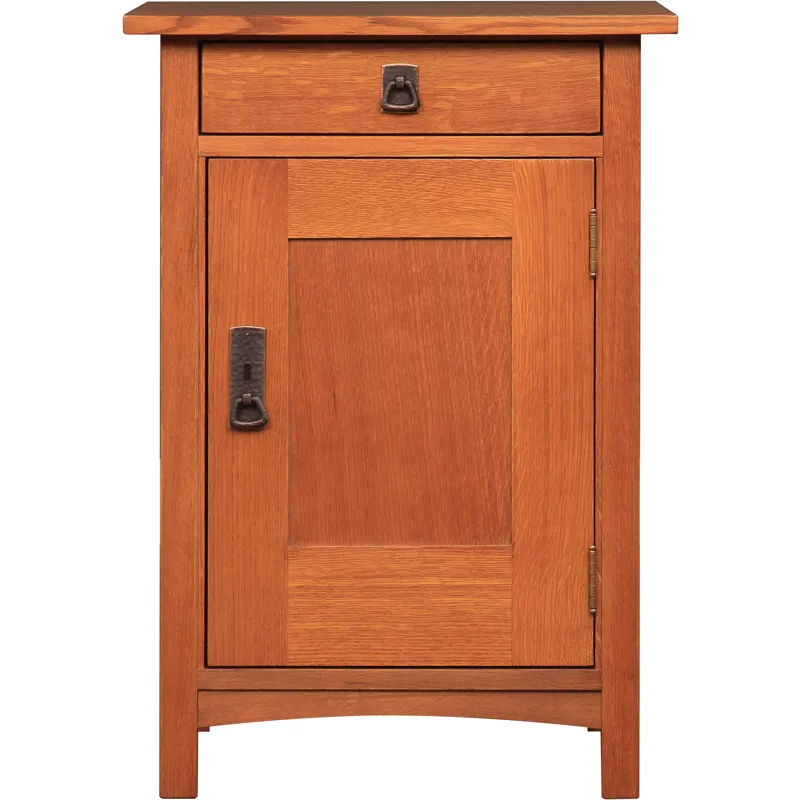 Mission Cabinet Hinged Oak