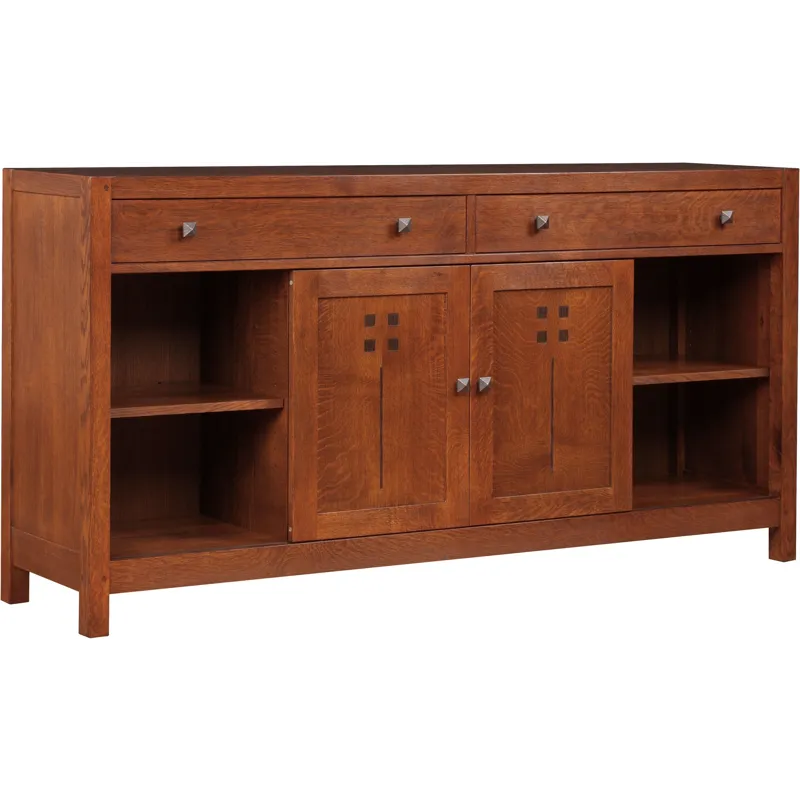 Highlands Entertainment Console Oak