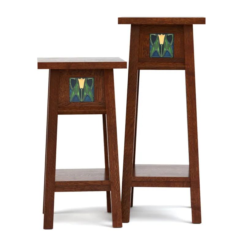 125th Anniversary Collector Series Floral Tile 24-Inch Plant Stand