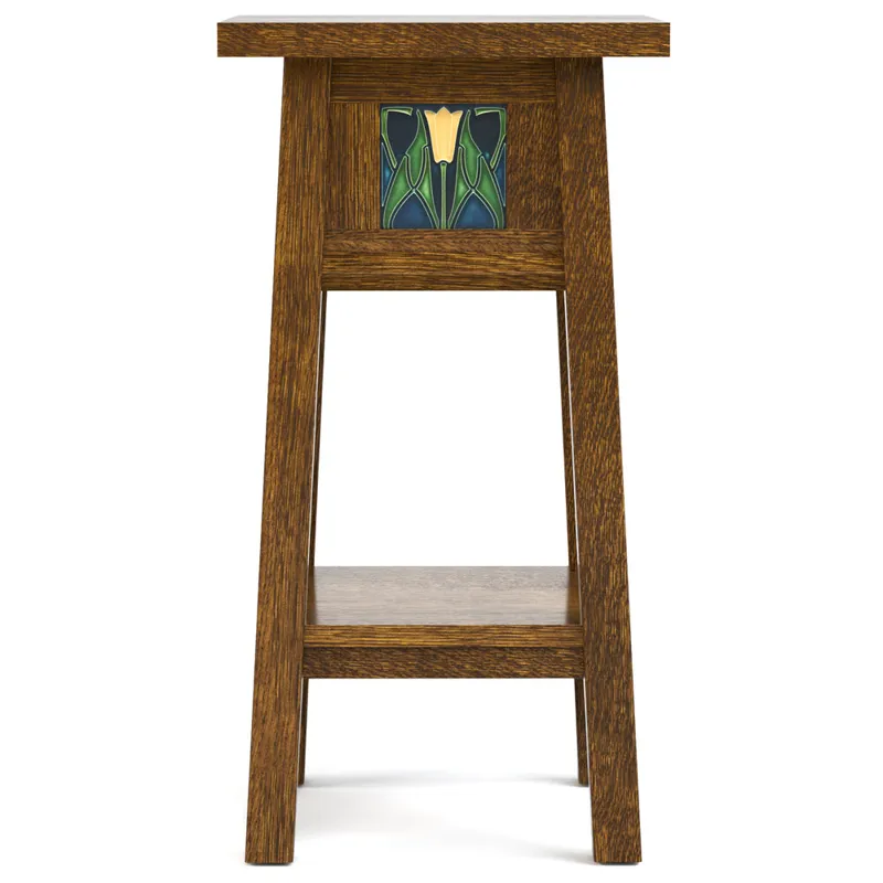 125th Anniversary Collector Series Floral Tile 24-Inch Plant Stand