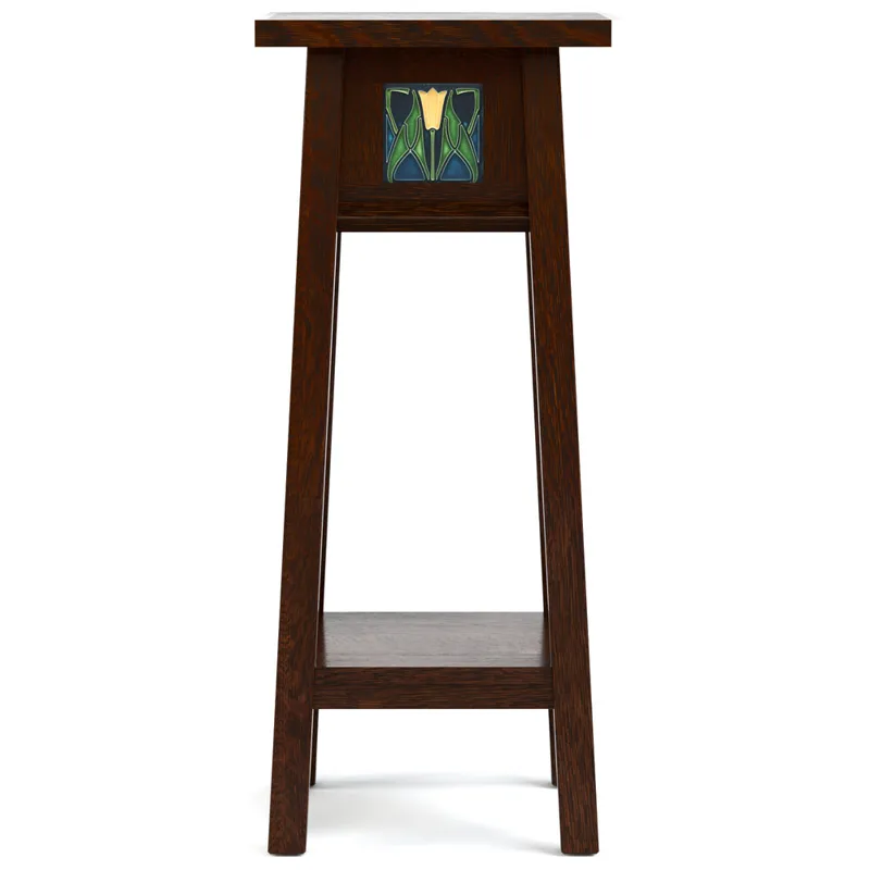 125th Anniversary Collector Series Floral Tile 30-Inch Plant Stand