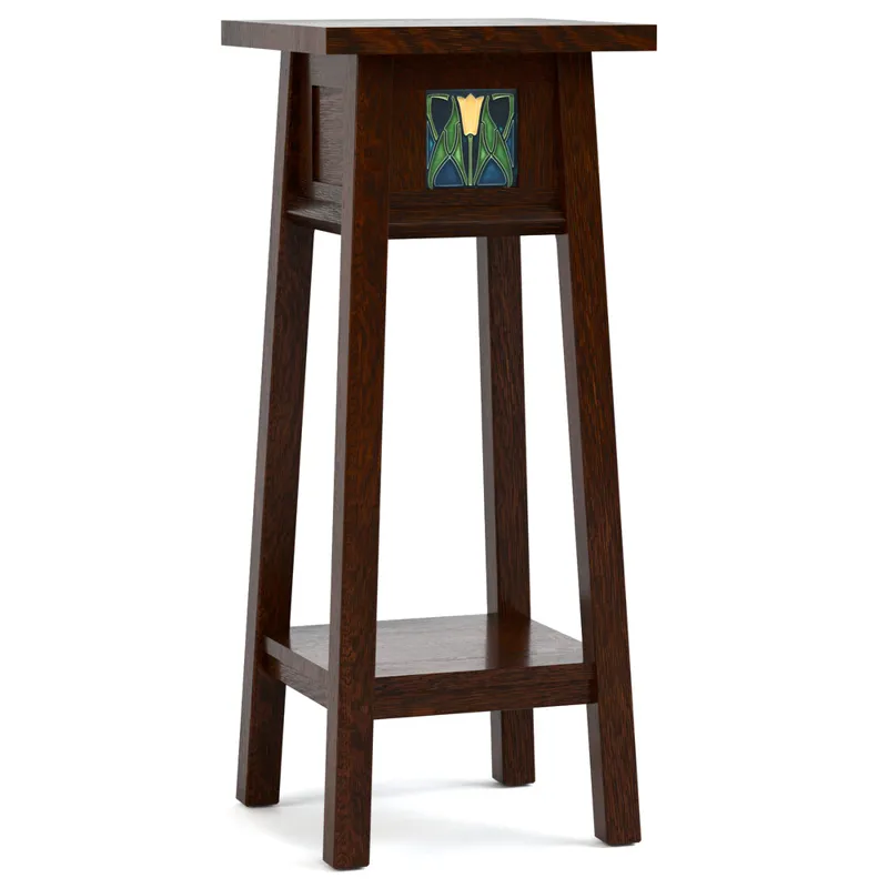 125th Anniversary Collector Series Floral Tile 30-Inch Plant Stand
