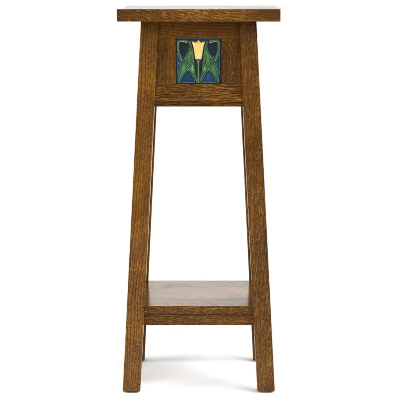 125th Anniversary Collector Series Floral Tile 30-Inch Plant Stand