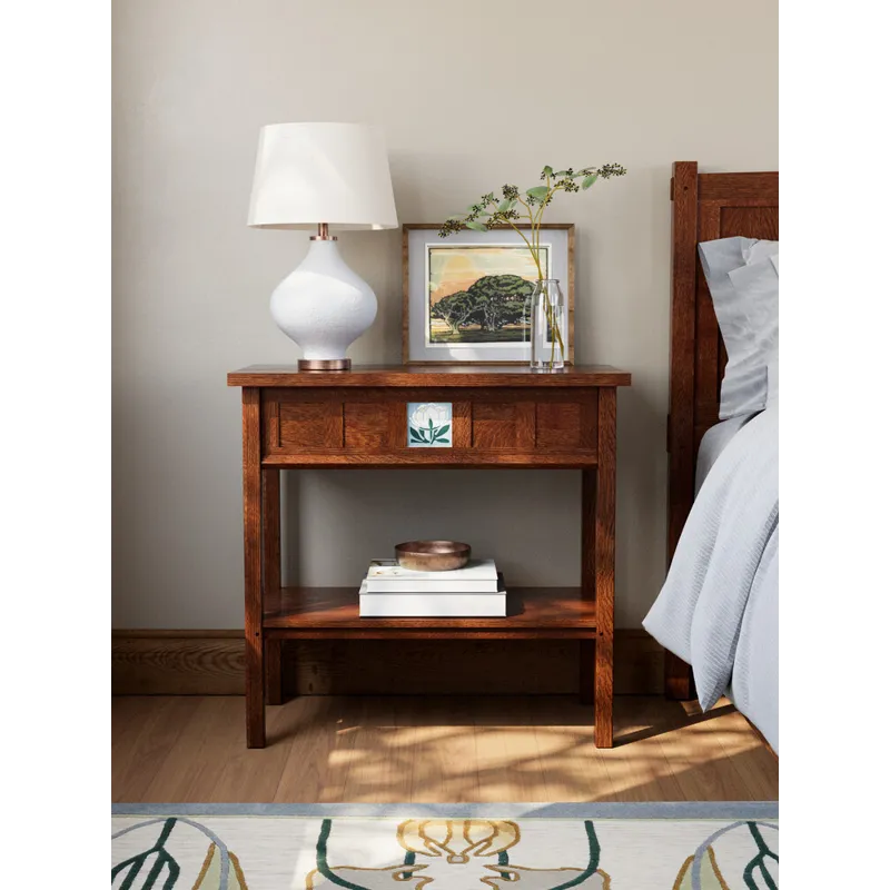 125th Anniversary Collector Series Floral Tile Console