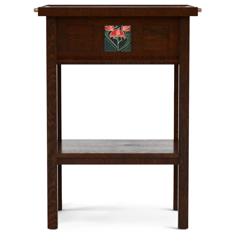 125th Anniversary Collector Series Floral Tile Tray Table