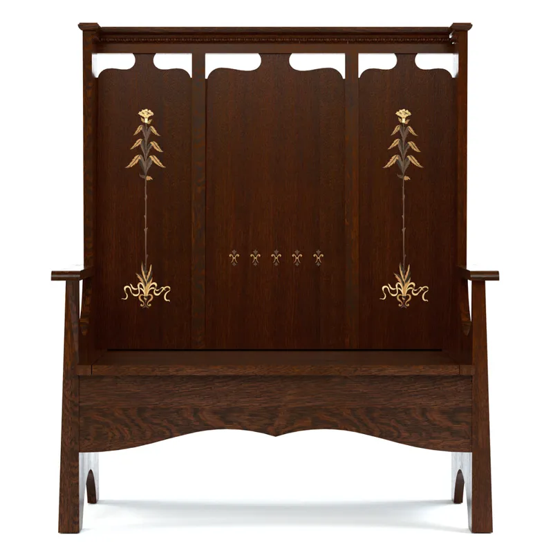 Mission 125th Anniversary Fireside Bench
