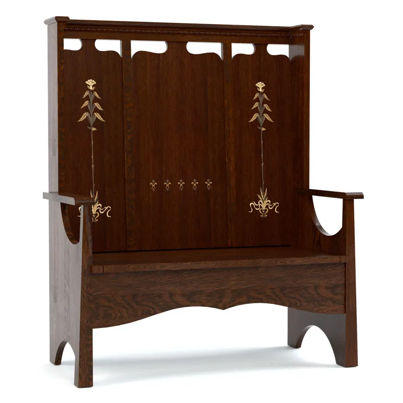 Mission 125th Anniversary Fireside Bench