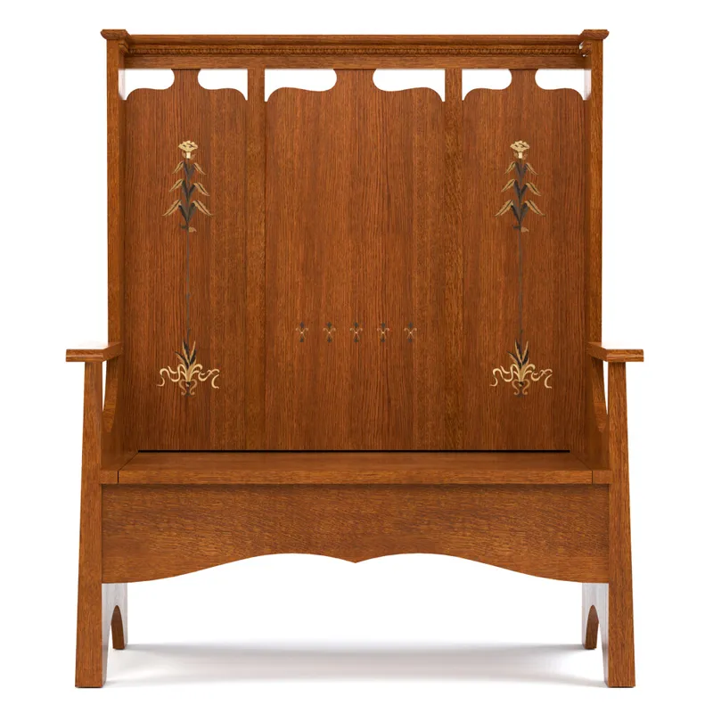 Mission 125th Anniversary Fireside Bench