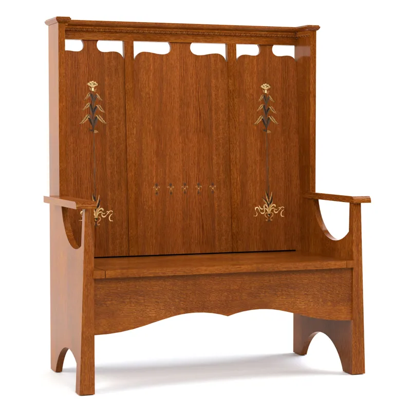 Mission 125th Anniversary Fireside Bench