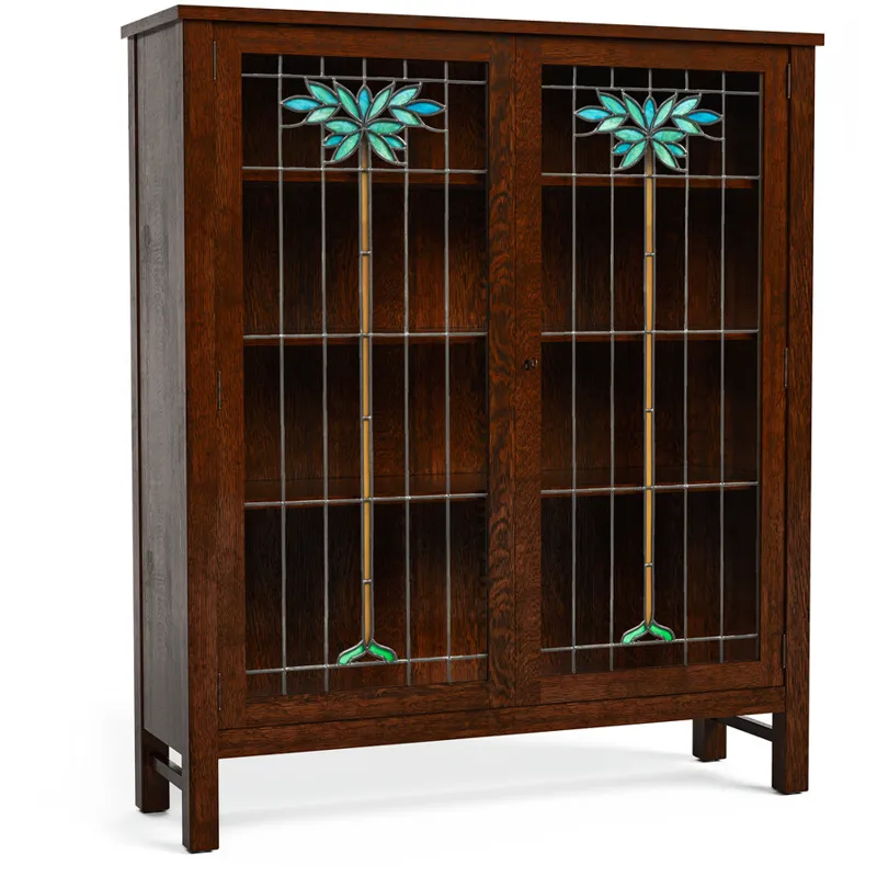 125th Anniversary LaSalle Stained Glass Bookcase