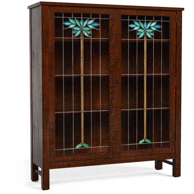 125th Anniversary LaSalle Stained Glass Bookcase