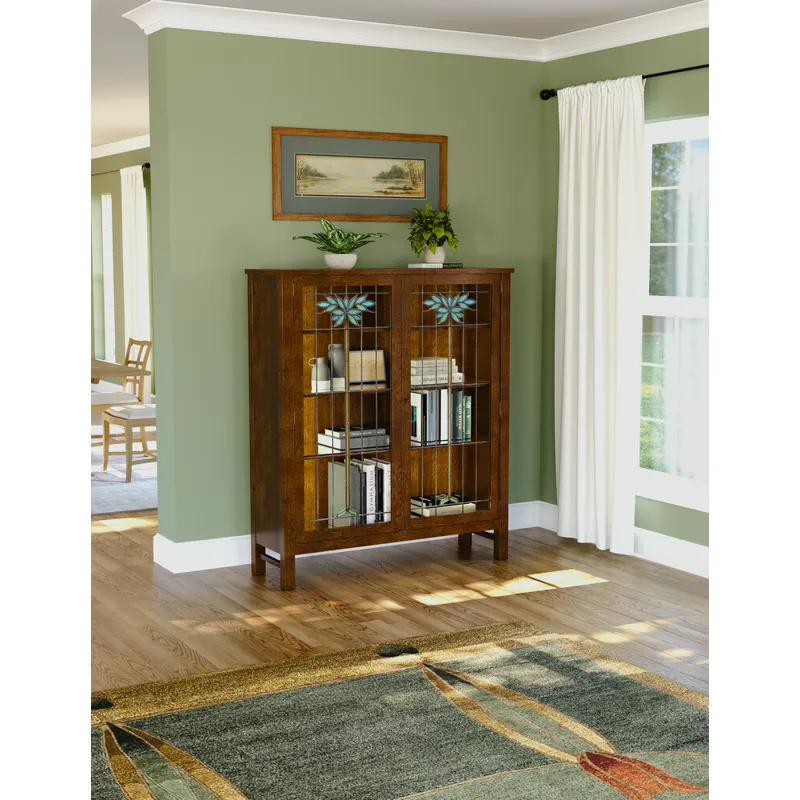125th Anniversary LaSalle Stained Glass Bookcase
