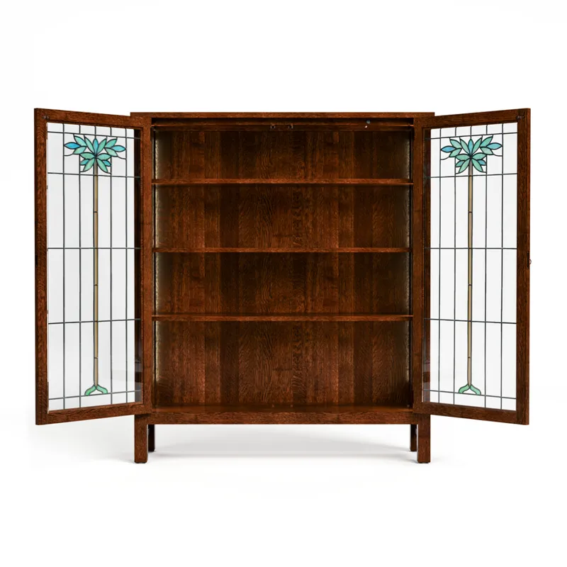 125th Anniversary LaSalle Stained Glass Bookcase