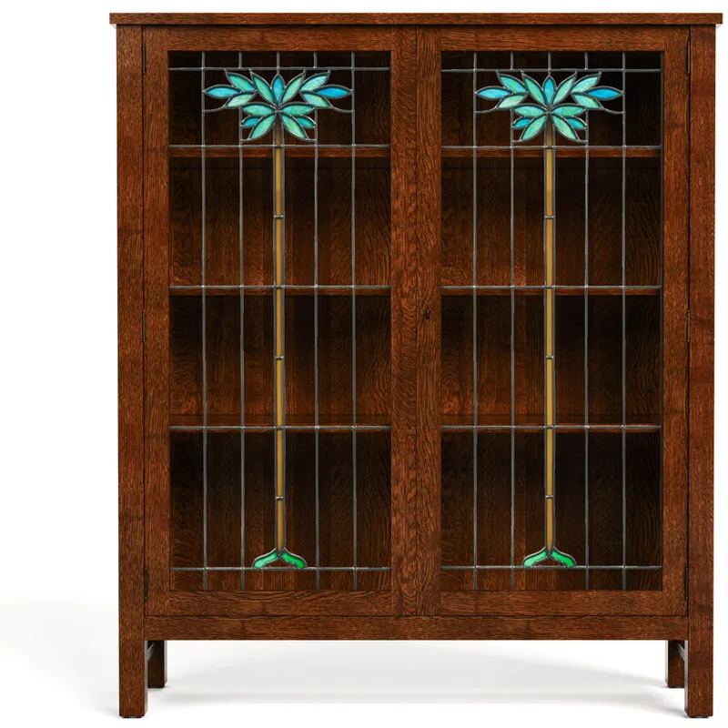 125th Anniversary LaSalle Stained Glass Bookcase