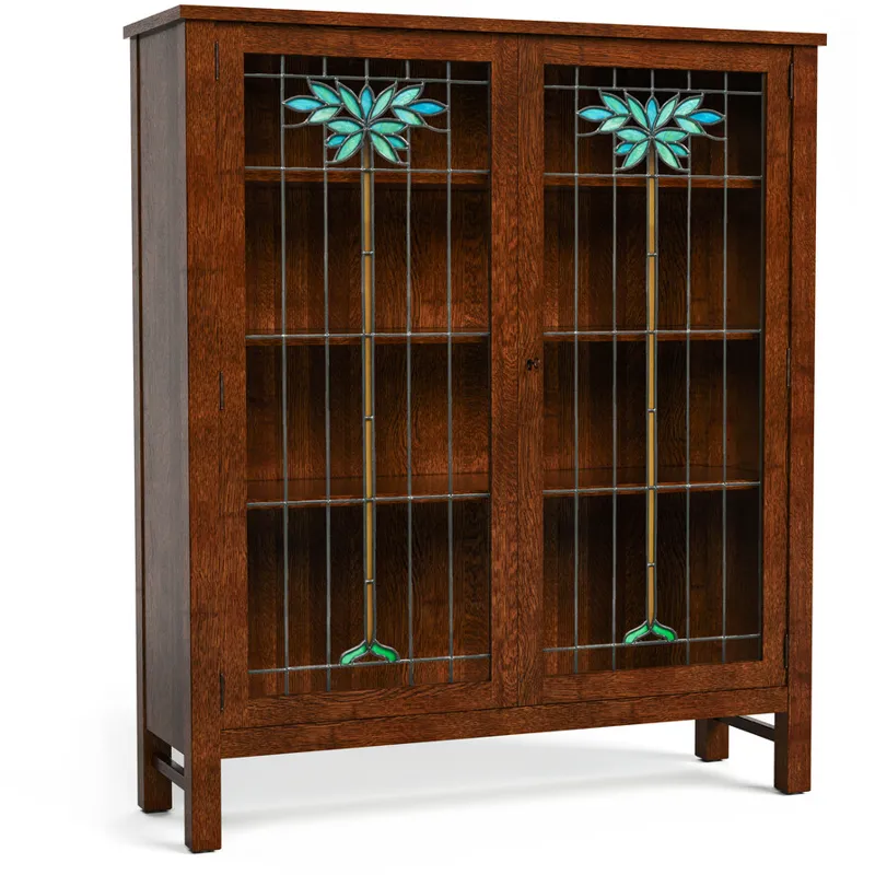 125th Anniversary LaSalle Stained Glass Bookcase