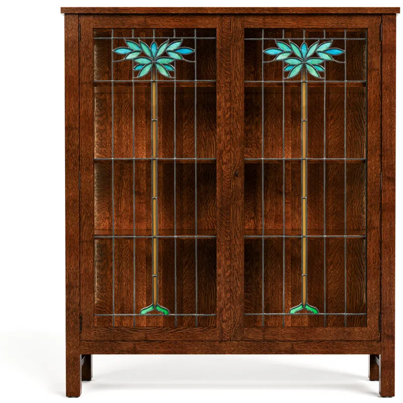 125th Anniversary LaSalle Stained Glass Bookcase