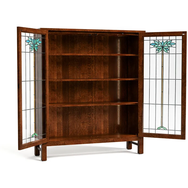 125th Anniversary LaSalle Stained Glass Bookcase