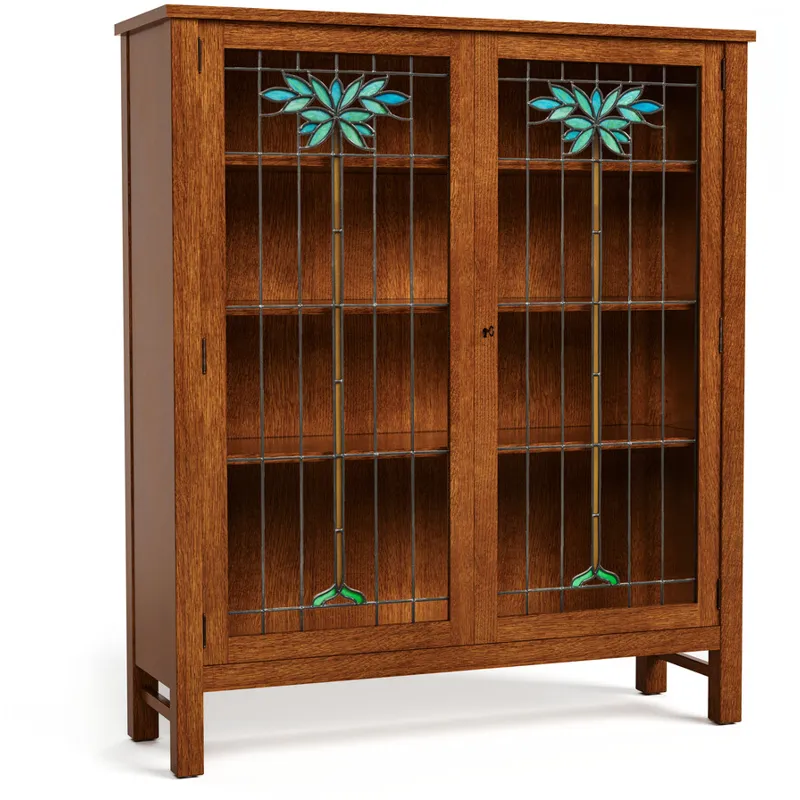 125th Anniversary LaSalle Stained Glass Bookcase