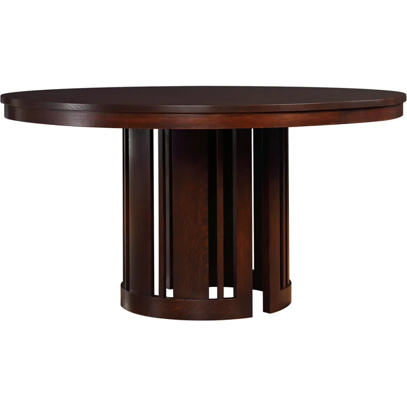 Park Slope Round Dining Table Oak
