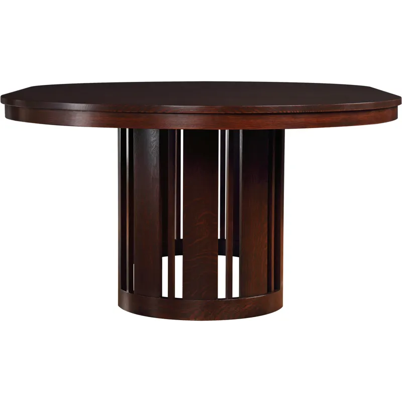 Park Slope Round Dining Table Oak