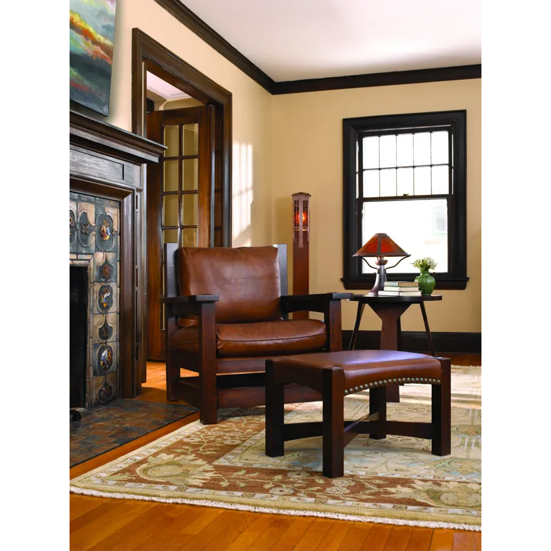 Mission Eastwood Footstool Oak