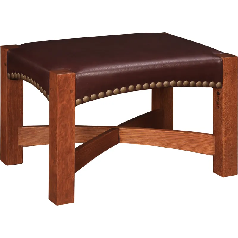 Mission Eastwood Footstool Oak