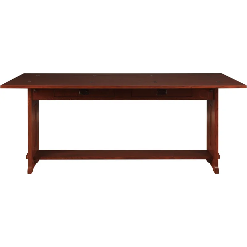 Mission Flip-Top Harvest Table Oak